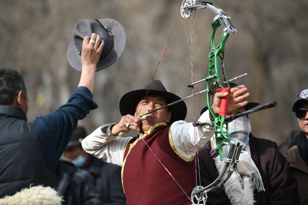 新春走基層丨青海貴德：百步穿楊&mdash;&mdash;傳統射箭慶新春